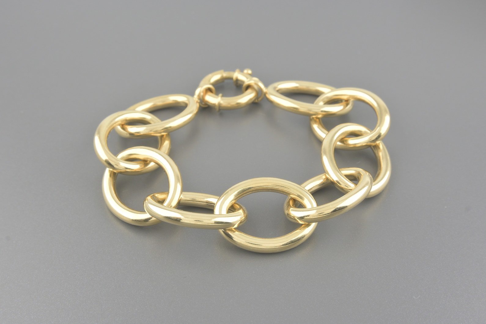 Pulseira Elos em Ouro Amarelo 18k