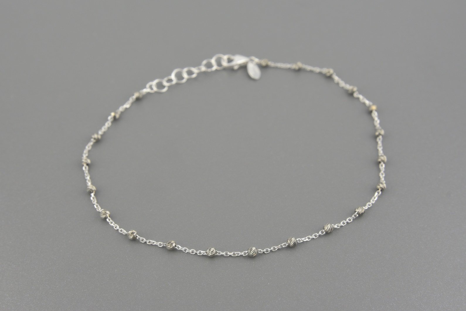 Pulseira em Ouro Branco 18k