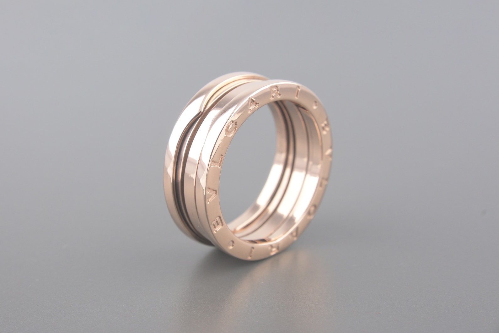 Aliança em Ouro Rose 18k