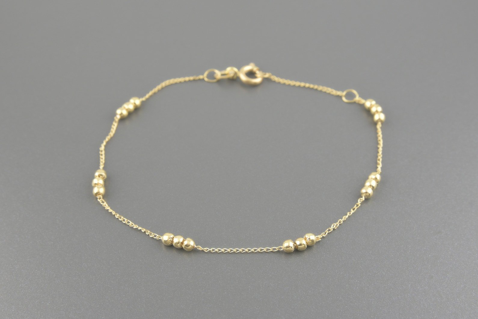 Pulseira Bolinhas em Ouro Amarelo 18k