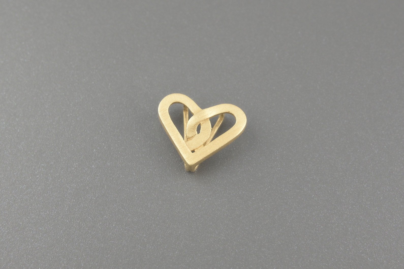 Pingente Coração em Ouro Amarelo 18k